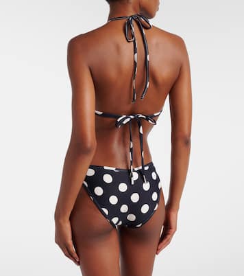 Lulu polka-dot bikini bottoms | Montce