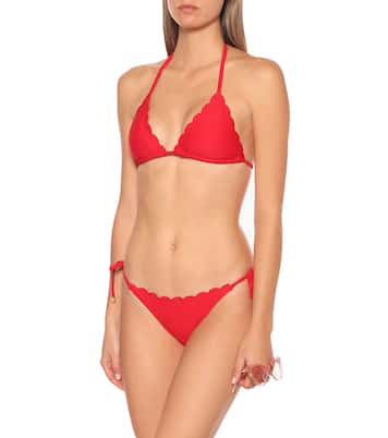Pampelonne scalloped bikini bottoms | Heidi Klein