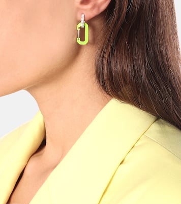 Chiara 18kt white gold and diamond single earring | Eéra