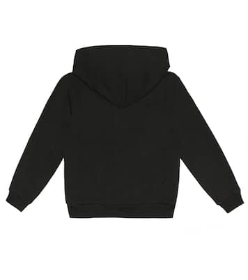 Logo cotton-jersey hoodie | Dolce&Gabbana Kids