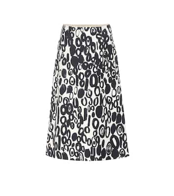 Falda midi estampada | Marni