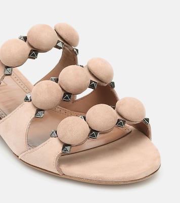Bombe suede slides | Alaïa