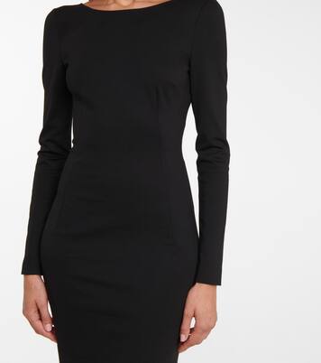 Open-back stretch-knit minidress | Dolce&Gabbana