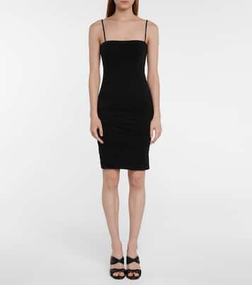 Dale stretch-cotton minidress | Velvet