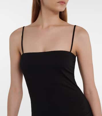 Dale stretch-cotton minidress | Velvet