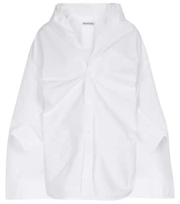 Camicia in popeline di cotone | Balenciaga
