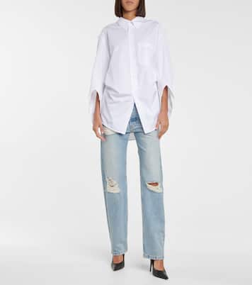 Camicia in popeline di cotone | Balenciaga