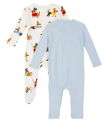Baby - Set di 2 tutine in cotone con stampa | Stella McCartney Kids