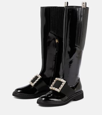 Botas altas Viv' Rangers de piel | Roger Vivier