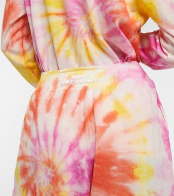 Shorts tie-dye in lana vergine | Stella McCartney