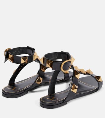 Roman Stud leather sandals | Valentino Garavani