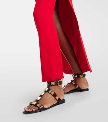Roman Stud leather sandals | Valentino Garavani
