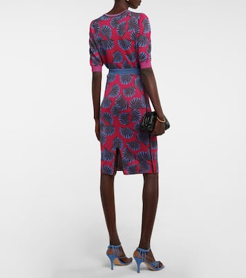 Falda midi Hazel de punto jacquard | Diane von Furstenberg
