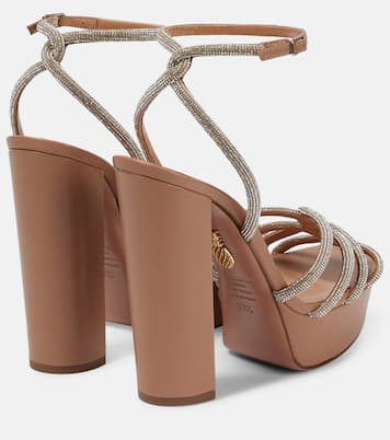 Sandalen Moondust Plateau 140 | Aquazzura
