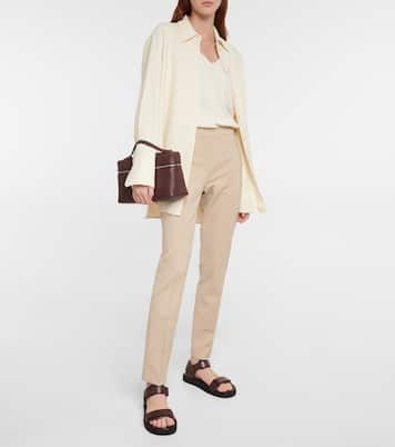 Mid-Rise-Hose Mirel aus einem Wollgemisch | Loro Piana