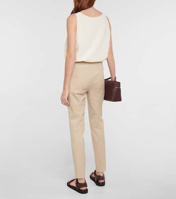 Mid-Rise-Hose Mirel aus einem Wollgemisch | Loro Piana