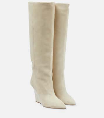 Wanda suede knee-high boots | Paris Texas