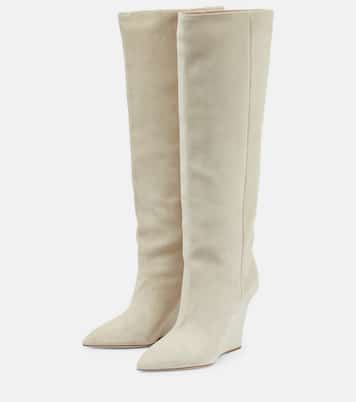 Wanda suede knee-high boots | Paris Texas