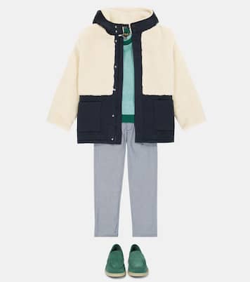 Steppjacke Baxter aus Kaschmir und Seide | Loro Piana Kids