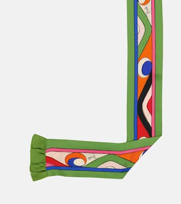 Printed silk scarf | Pucci
