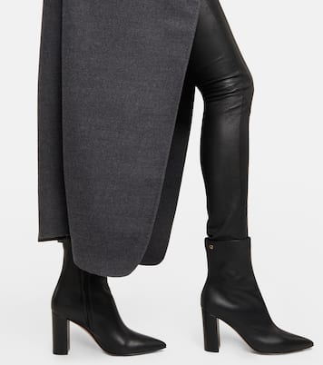 Piper 85 leather ankle boots | Gianvito Rossi