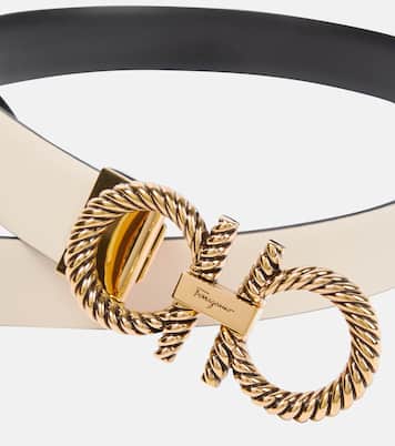 Cinturón Gancini de piel | Ferragamo