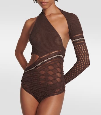 Body asimmetrico Dina in maglia | Roberta Einer