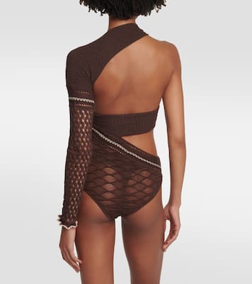 Body asimmetrico Dina in maglia | Roberta Einer