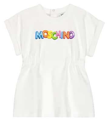 Baby - Abito in jersey di misto cotone | Moschino Kids