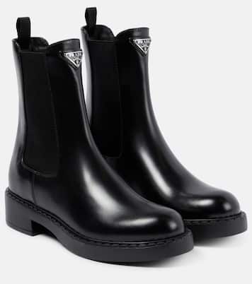 Botines de piel cepillada | Prada