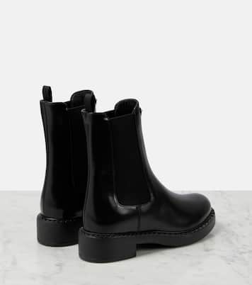Botines de piel cepillada | Prada
