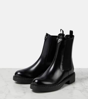 Botines de piel cepillada | Prada