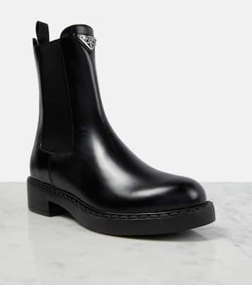 Botines de piel cepillada | Prada