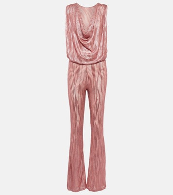 Jumpsuit in jacquard con collo ad anello | Missoni Mare
