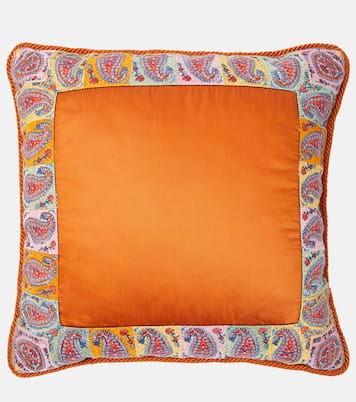 Cuscino in cotone con ricamo | Etro