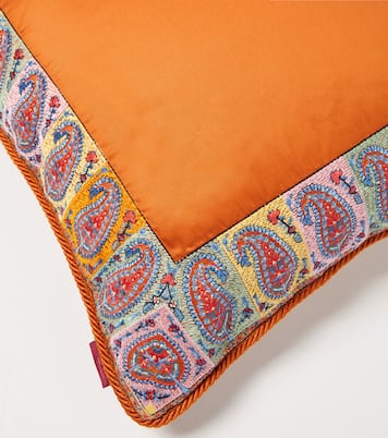 Cuscino in cotone con ricamo | Etro