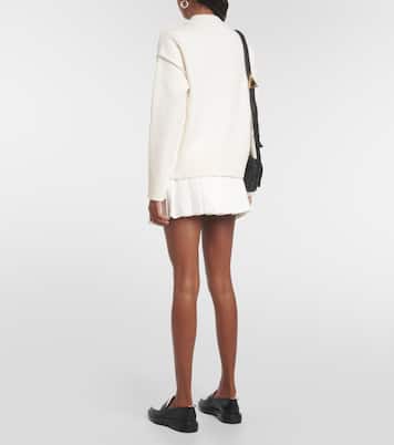 Ami De Cœur virgin wool cardigan | Ami Paris