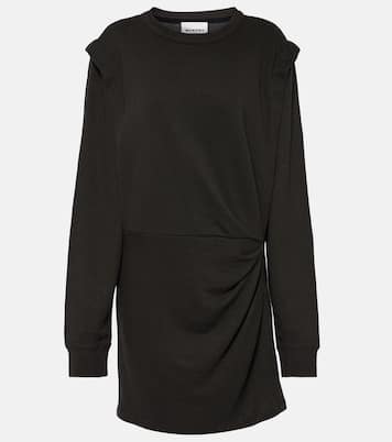 Michaela ruched cotton-blend minidress | Marant Etoile