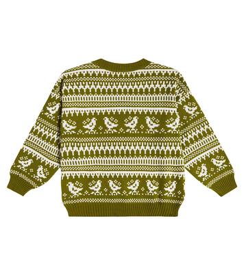 Pull intarsia en laine mélangée | Paade Mode
