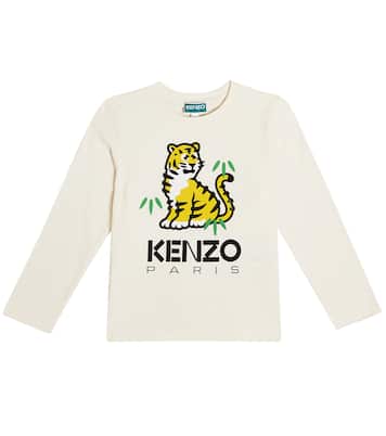 Camiseta en jersey de algodón estampada | Kenzo Kids