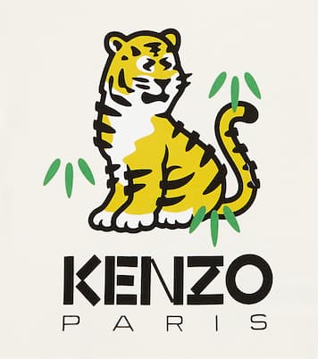 Camiseta en jersey de algodón estampada | Kenzo Kids