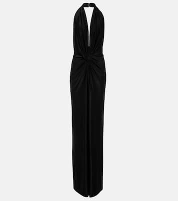Mono de jersey con cuello halter | Costarellos