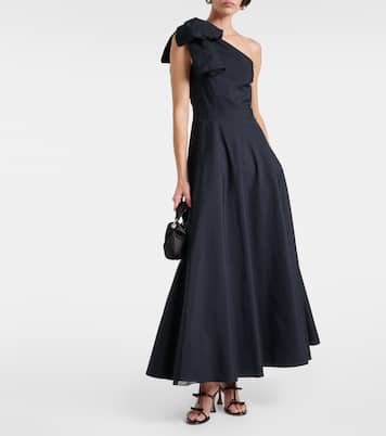 One-Shoulder-Robe aus Baumwolle | Giambattista Valli