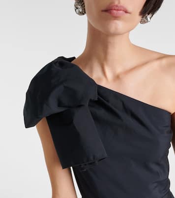 One-Shoulder-Robe aus Baumwolle | Giambattista Valli