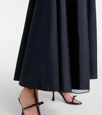 One-Shoulder-Robe aus Baumwolle | Giambattista Valli