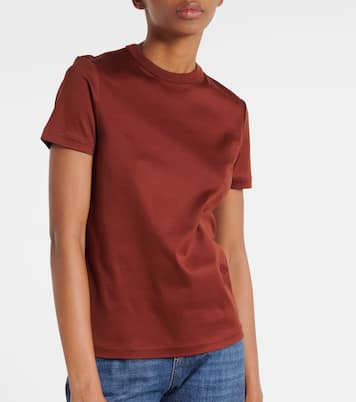 T-shirt in jersey di cotone | Loro Piana