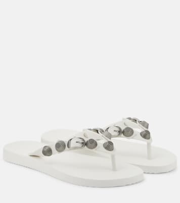 Cagole embellished thong sandals | Balenciaga