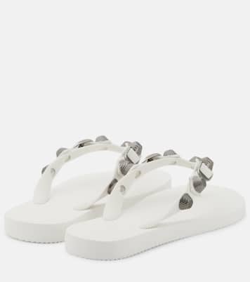 Cagole embellished thong sandals | Balenciaga