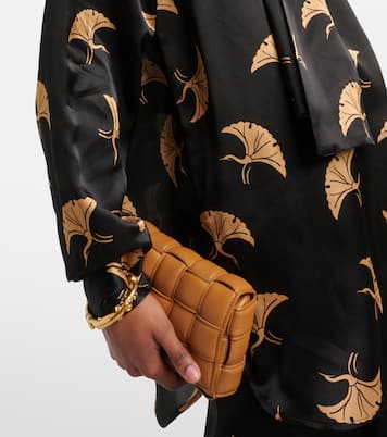 Top in raso di seta con stampa | Dries Van Noten