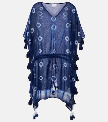 Caftán de algodón tie-dye | Anna Kosturova